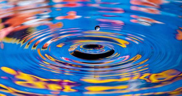 image of drop hitting water representing the ripple effect